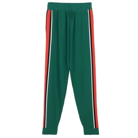 what does gucci pants green and red